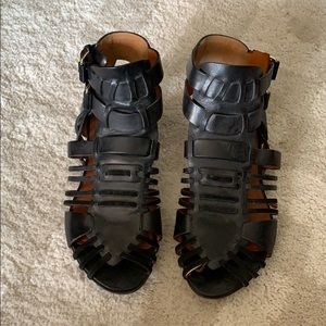 Givenchy Leather Gladiator Sandals